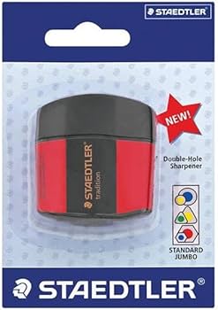 Staedtler Sharpener – Double Barrel with Container